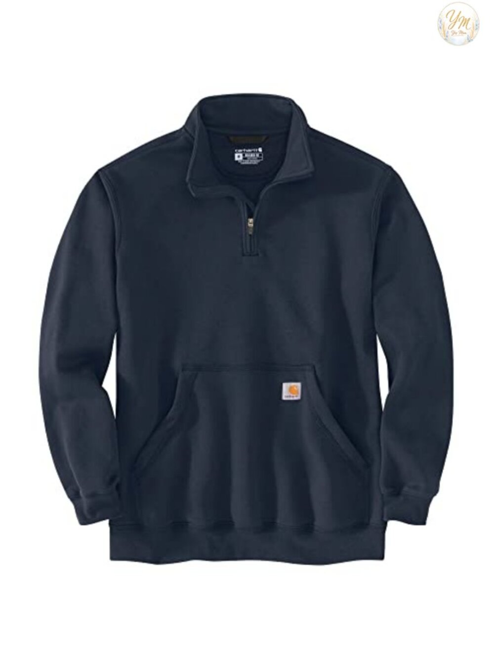 1/4 Zip Mock Neck Sweatshirt